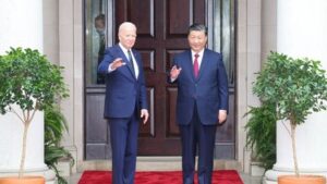 Xi Jinping et Joe Biden